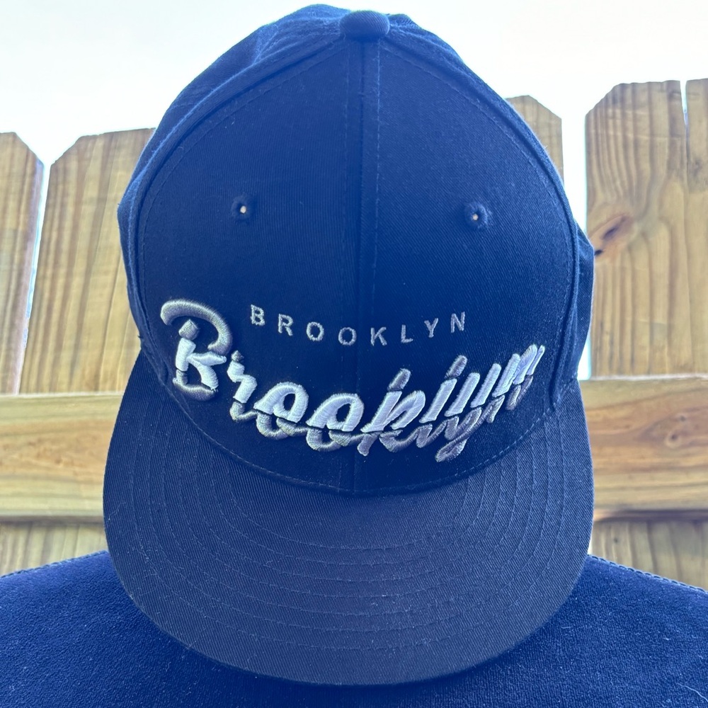 Black Brooklyn KBETHOS Premium Headwear Black Snapback Hat